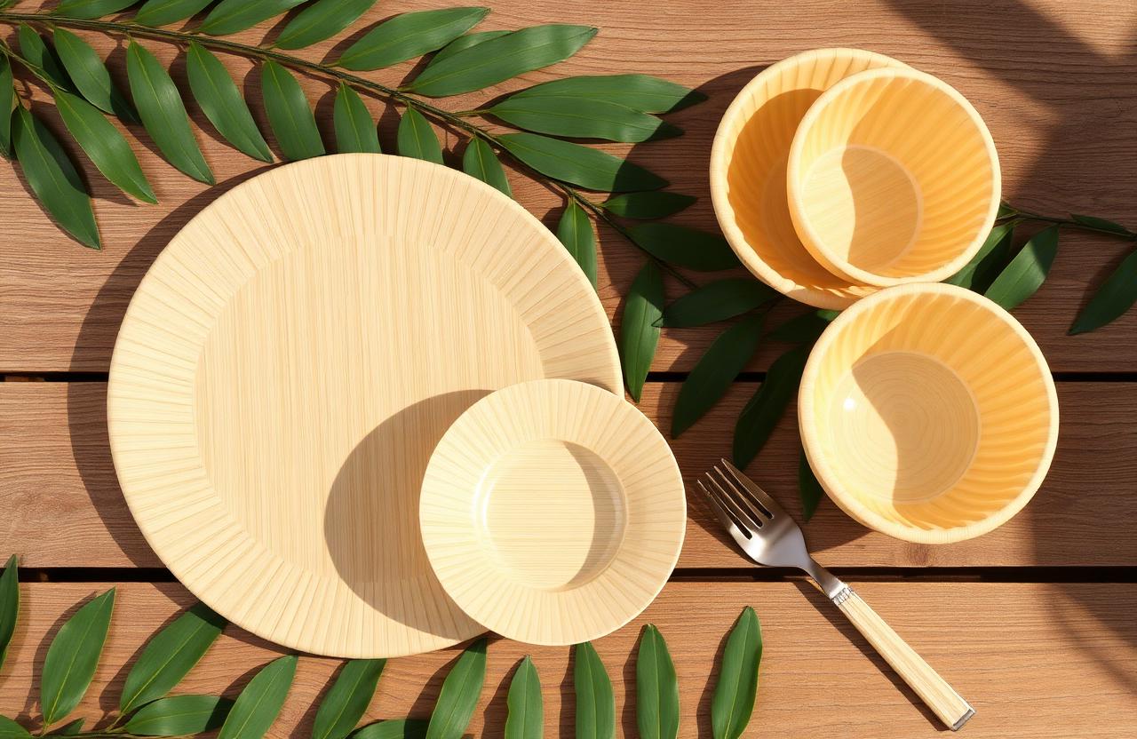 Sugarcane Bagasse Tableware